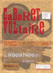 A2poster Cabaret Voltaire najaar 2013