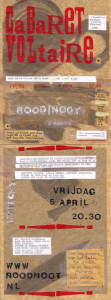 Cabaret Voltaire (Rood|Noot) adv