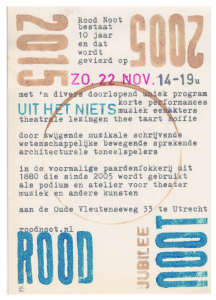 DEF achterk flyer UIT HET NIETS